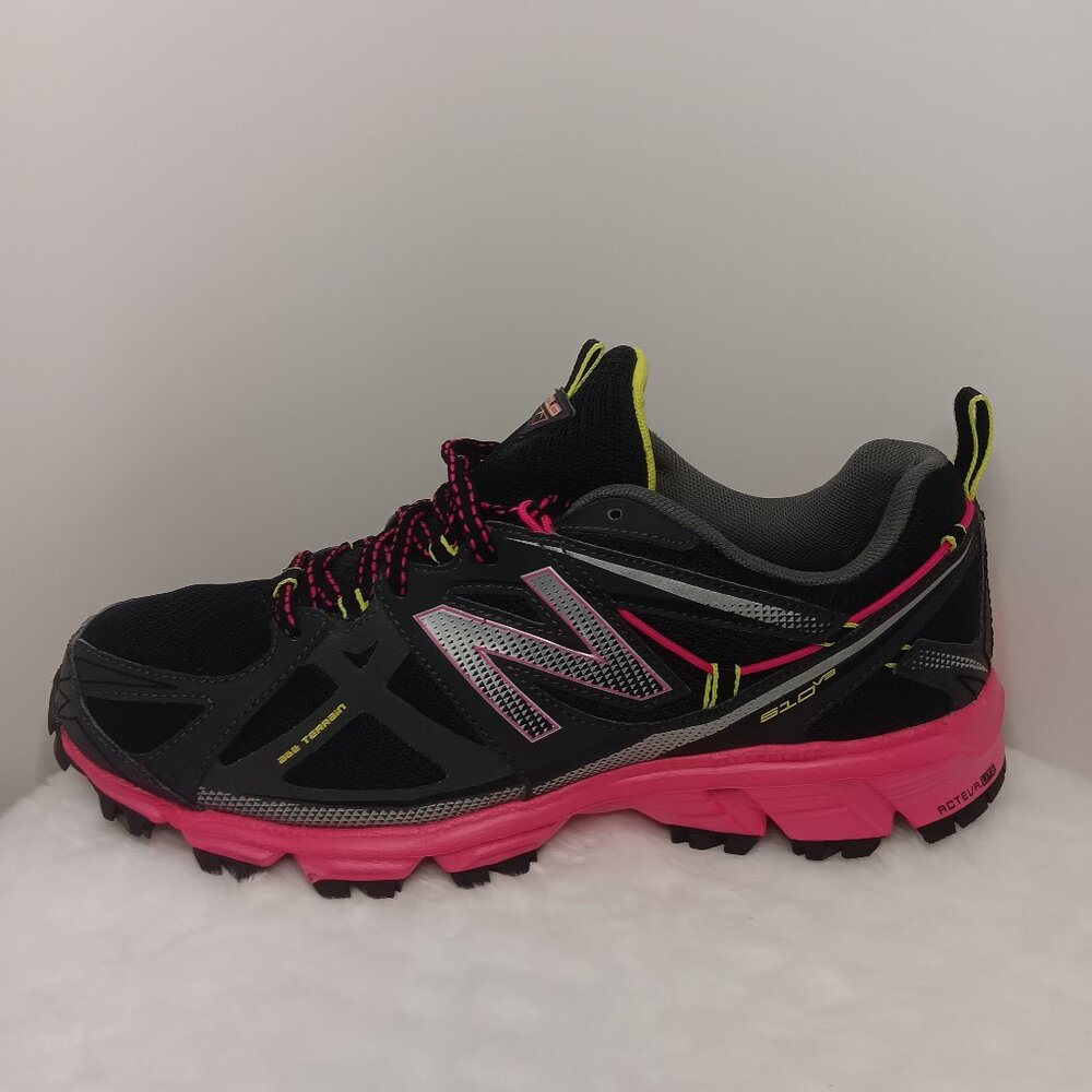 New Balance 610 Women’s Sneakers – Pink & Black | Trail Running | Comfort | 7.5
